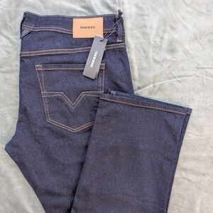 NEW Diesel Men's Dark Wash Blue Jeans 40x30